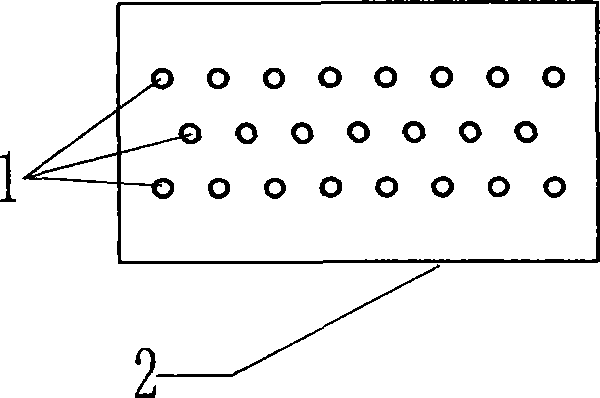 Bearing rope anchor of cable crane and its construction method