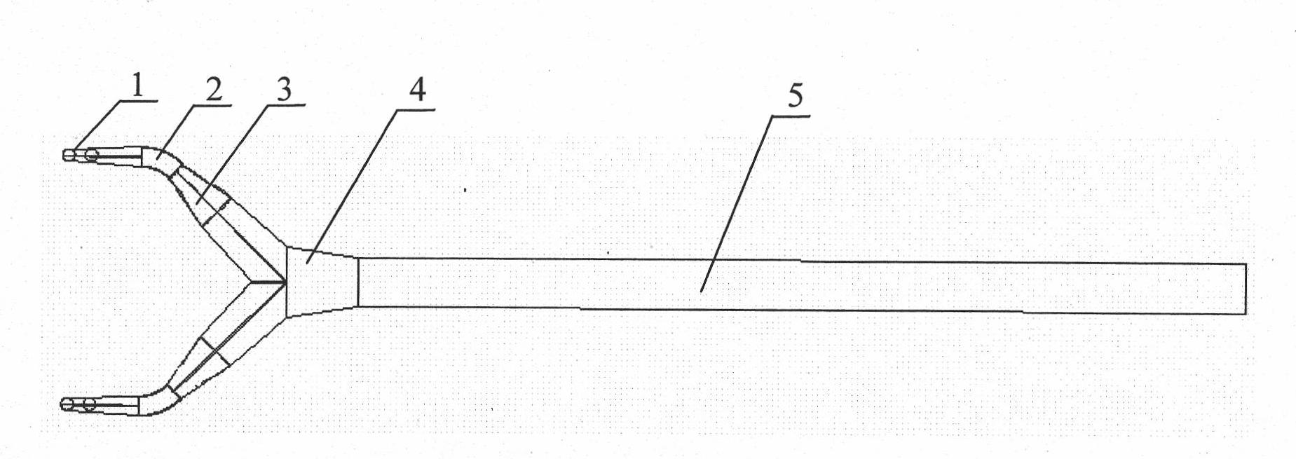 Low dropout decompression transfer line