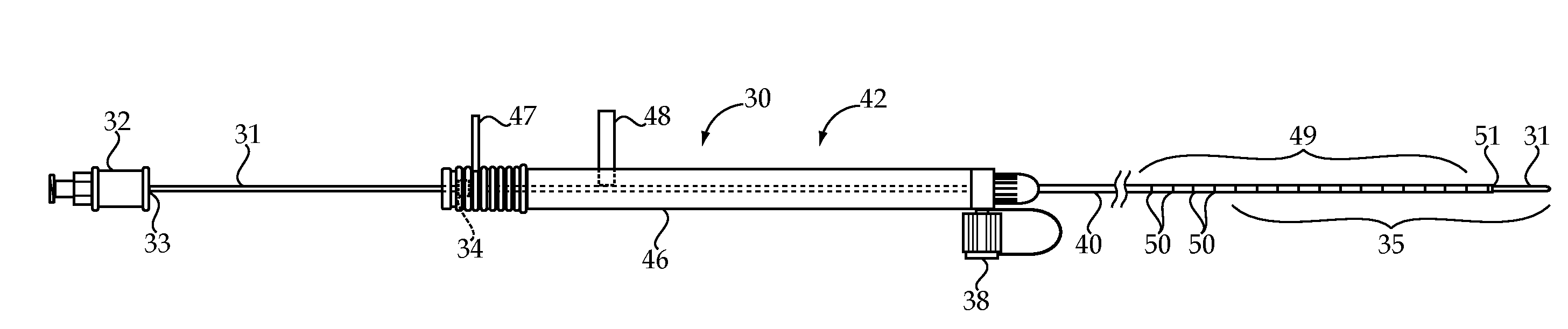 Duet stent deployment system and method of performing a transjugular intrahepatic portosystemic shunting procedure using same