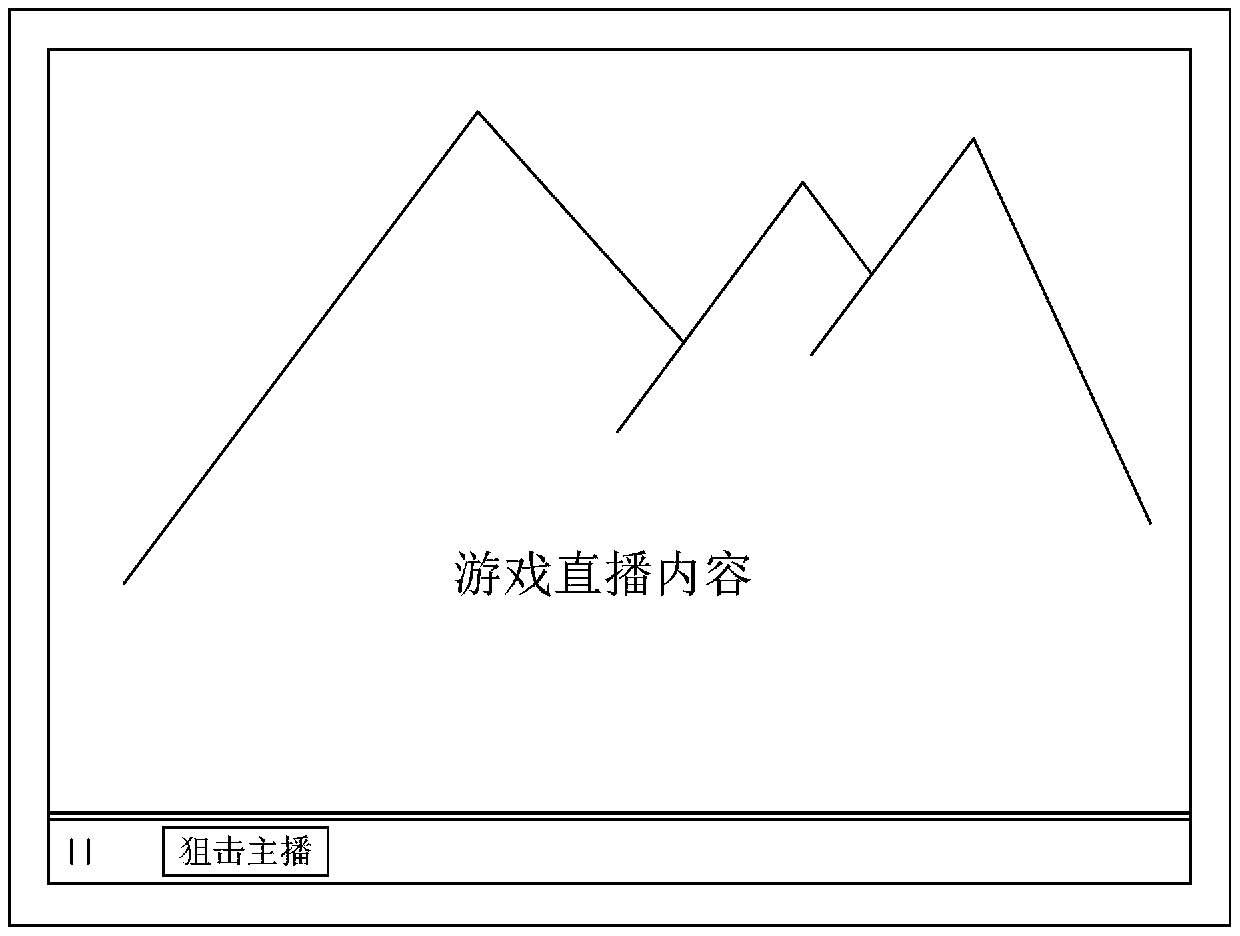 Game matching method and device in live broadcast, equipment and readable storage medium