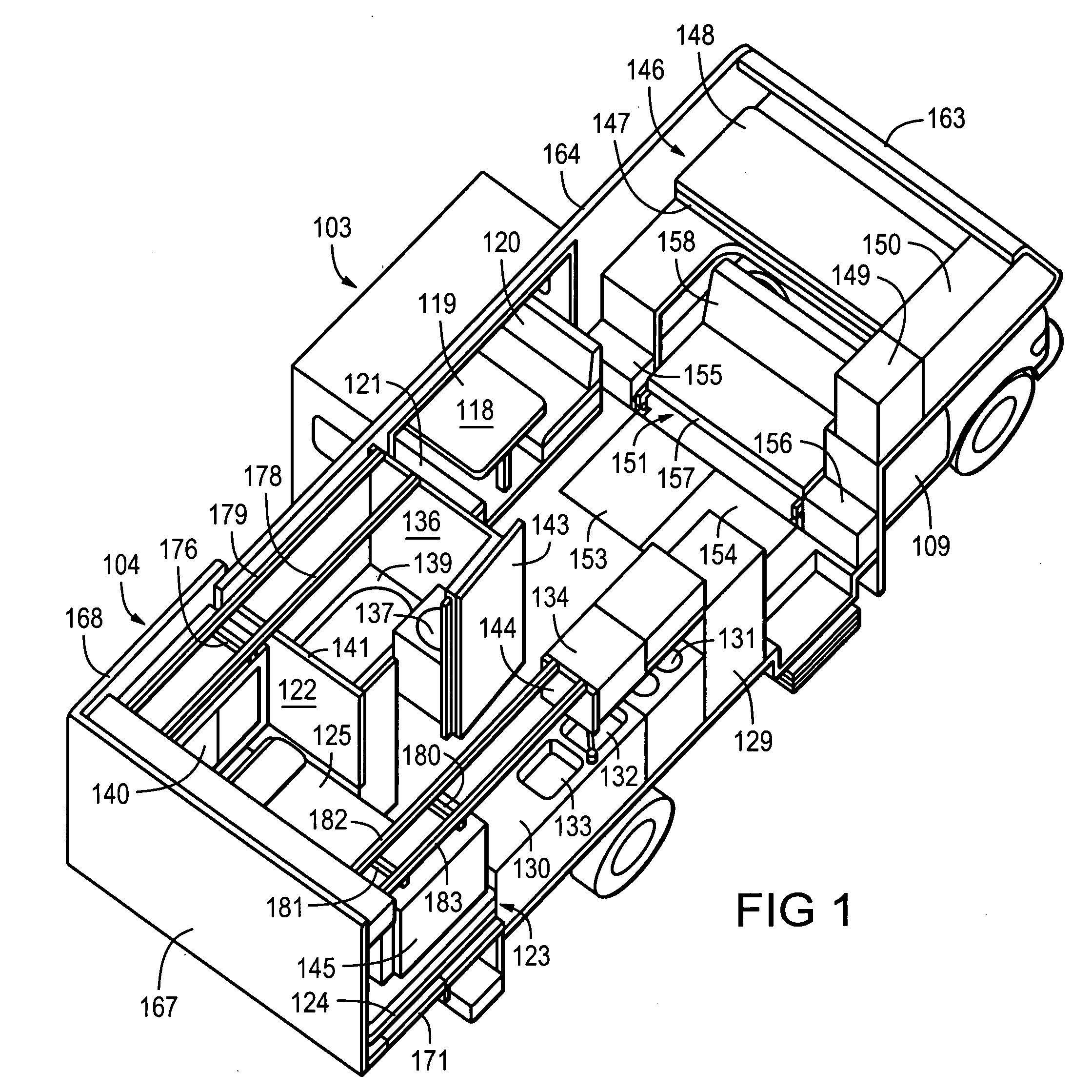 Recreational vehicle with expandable living area