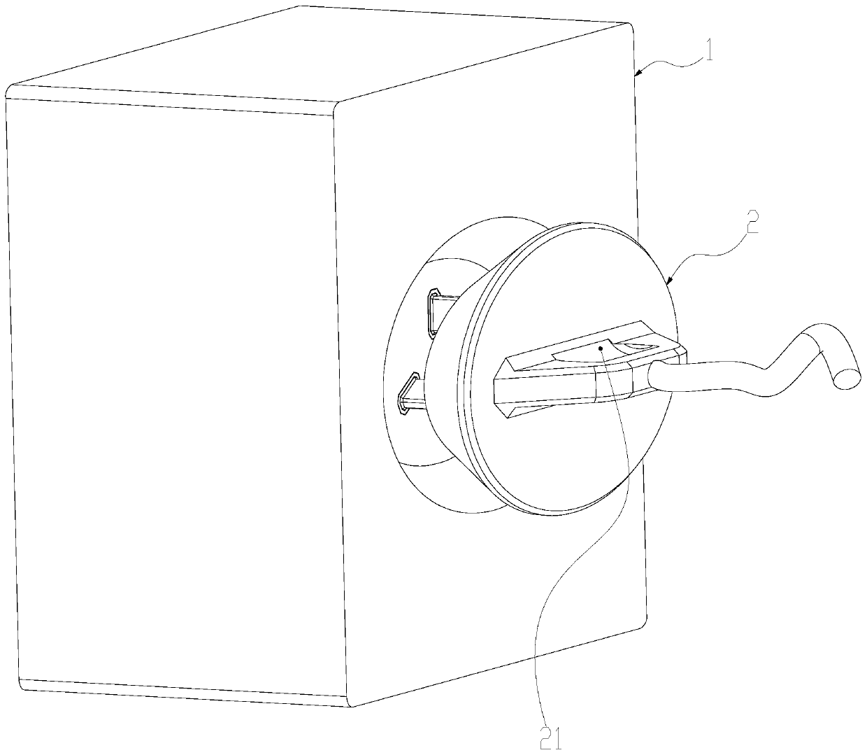 A waterproof touch socket