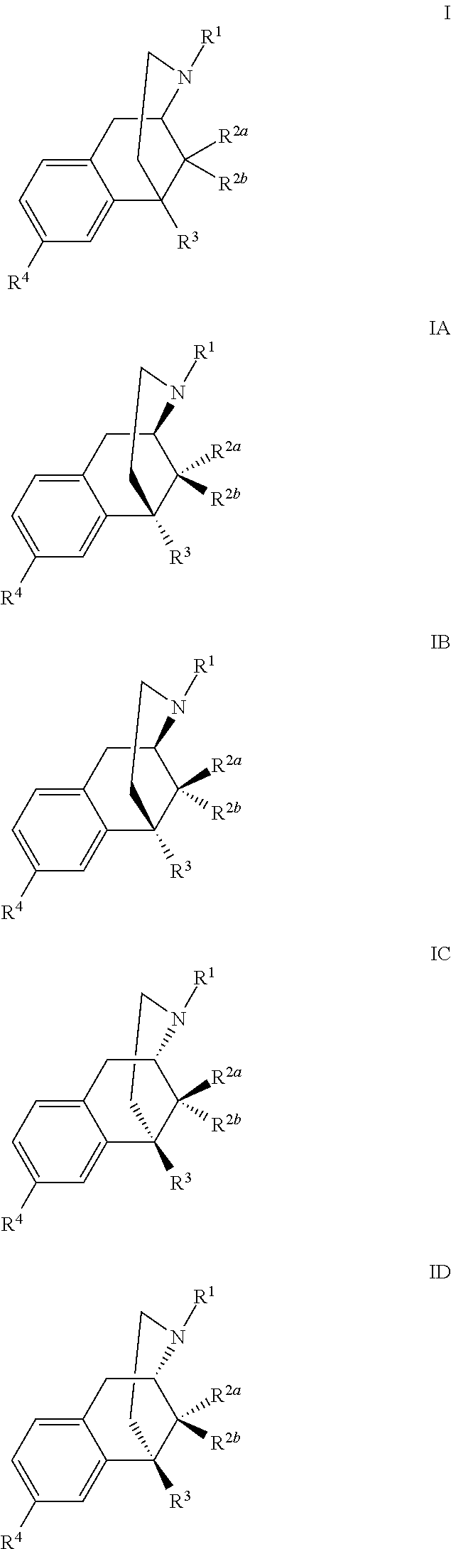 Benzomorphan analogs and the use thereof