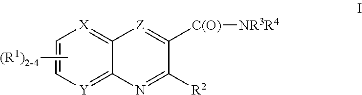 Substituted quinoxalines as inhibitors of fatty acid binding protein