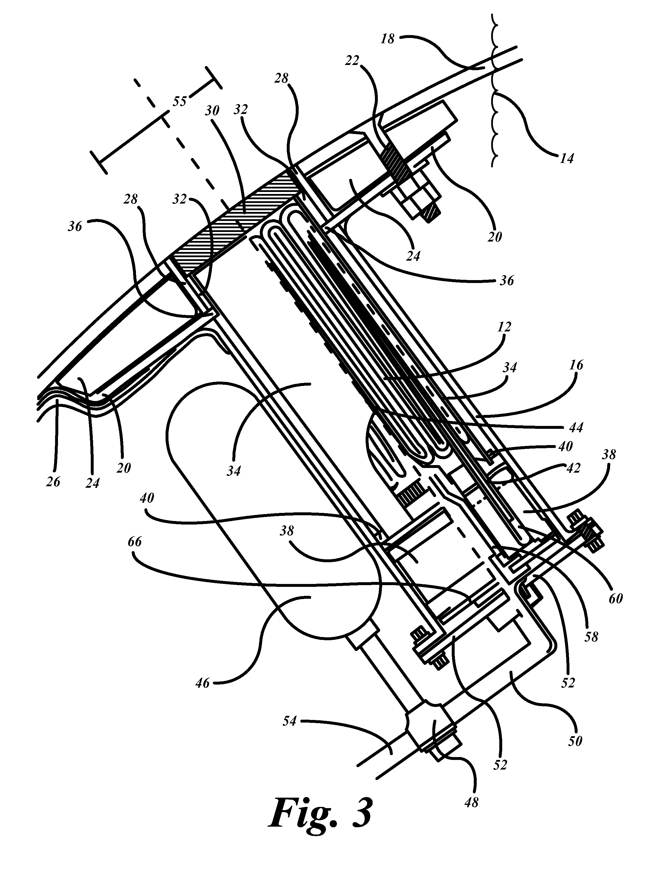 Emergency encapsulated lift system