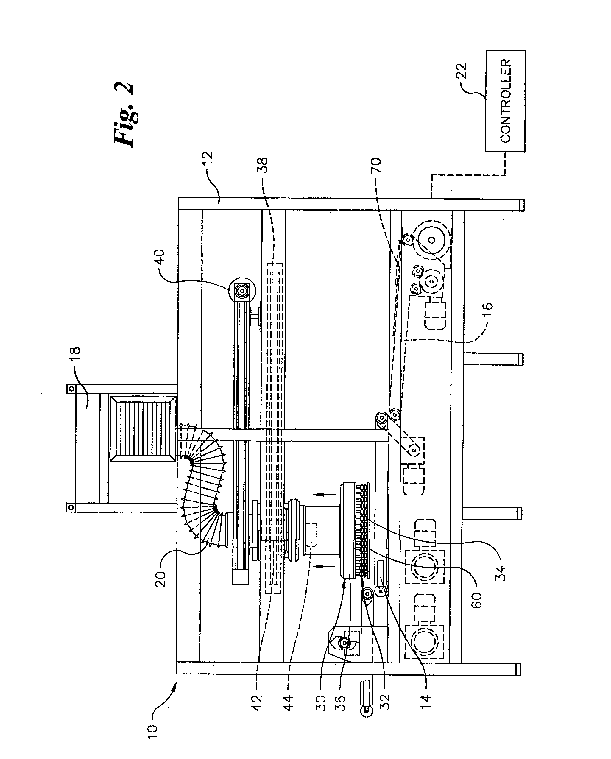 Apparatus and Method for Movement and Rotation of Dough Sheets to Produce a Bakery Products