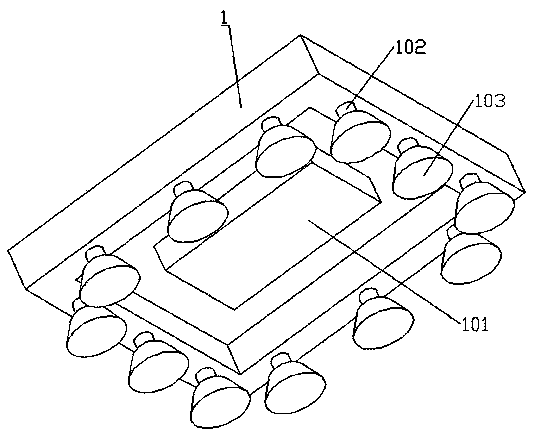 Fixing device for computer display screen