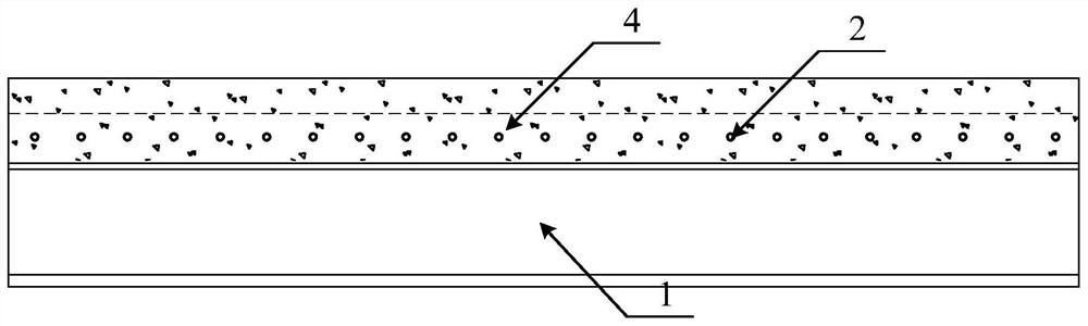 Tough combined bridge deck composed of cold-bent Z-shaped steel