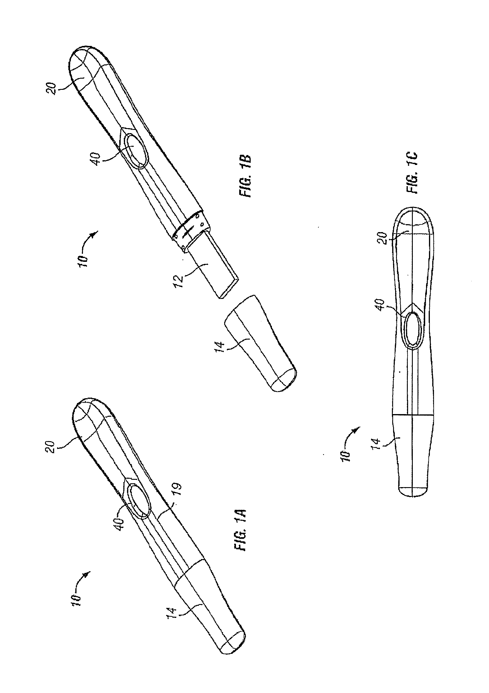 Diagnostic test device with audible feedback