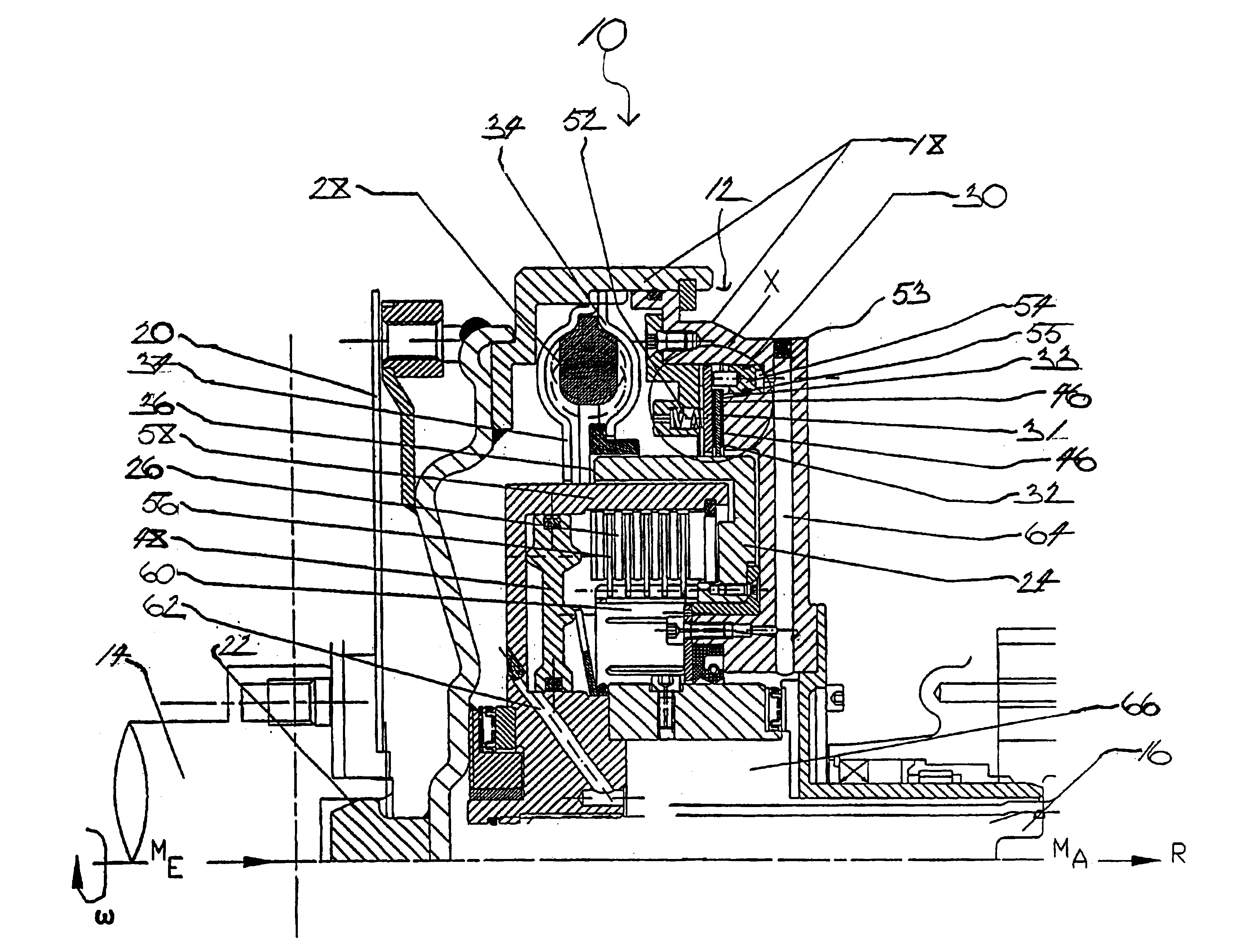 Torsional-vibration damper