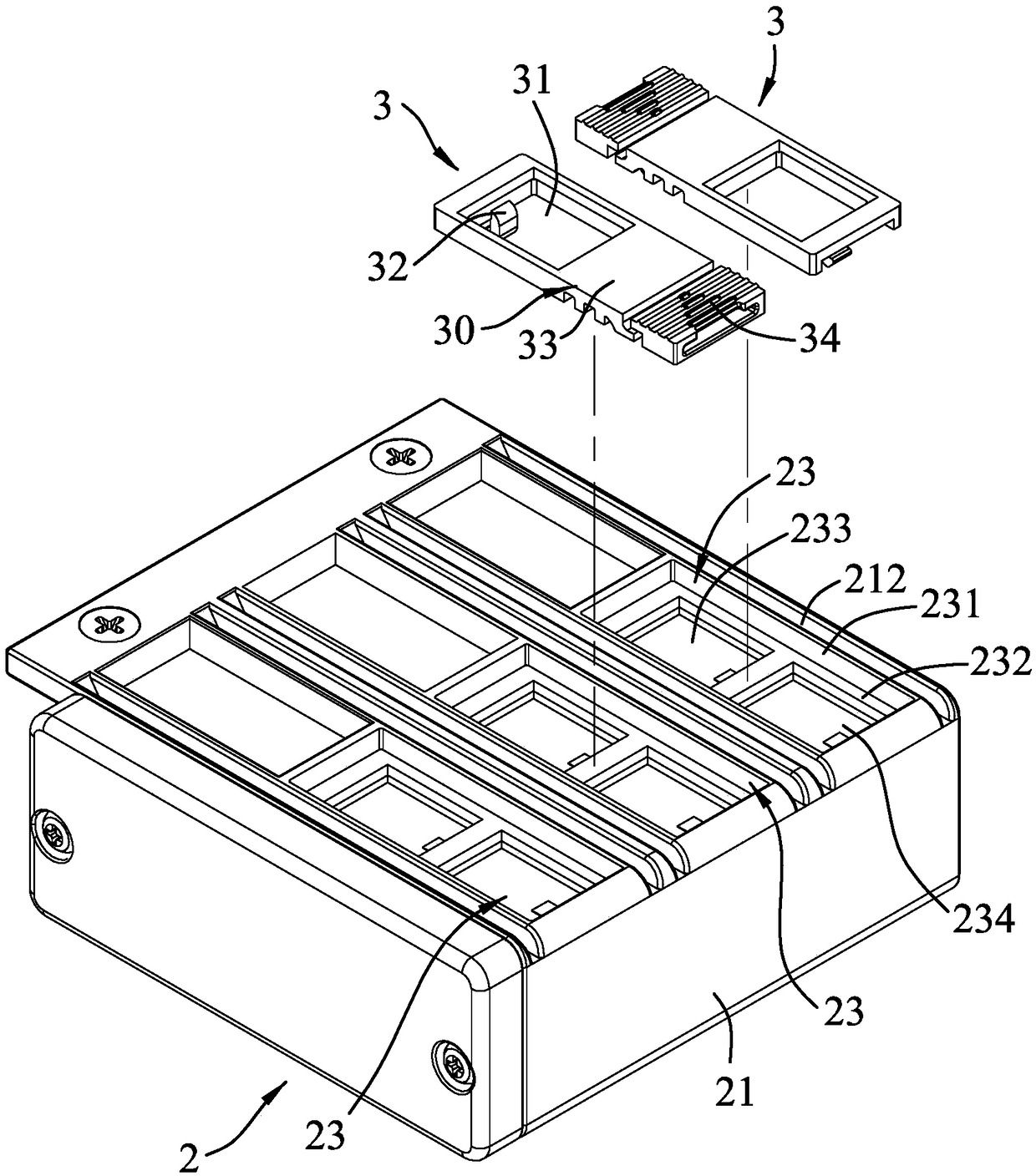 Integration device for solenoid valve assembling