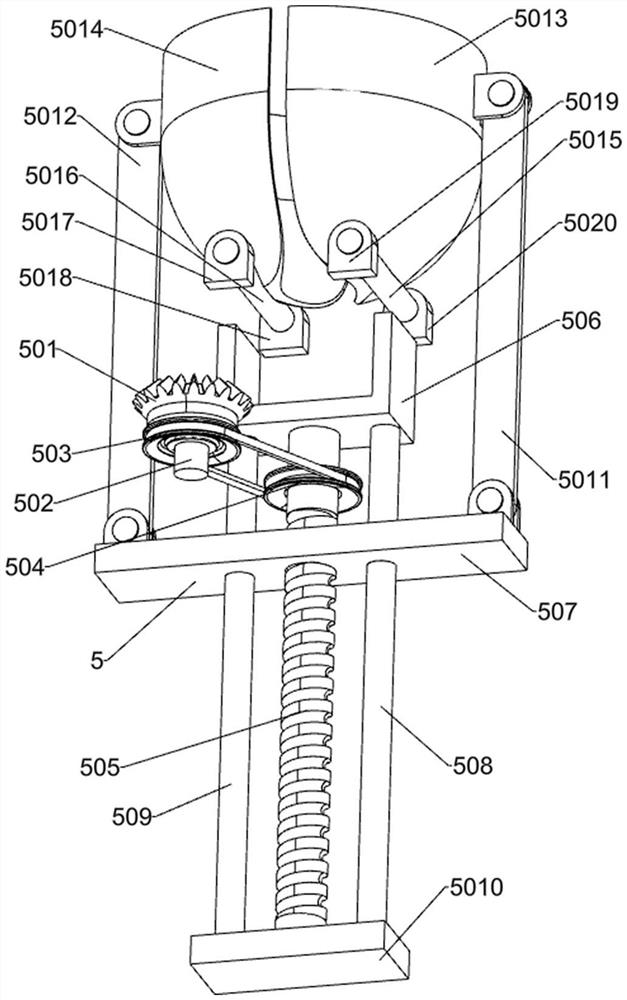 Seed melon double-track cutter girdling separation pretreatment device