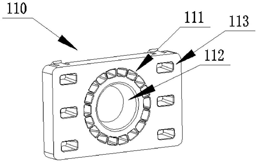 Active guiding type breathing training device and method