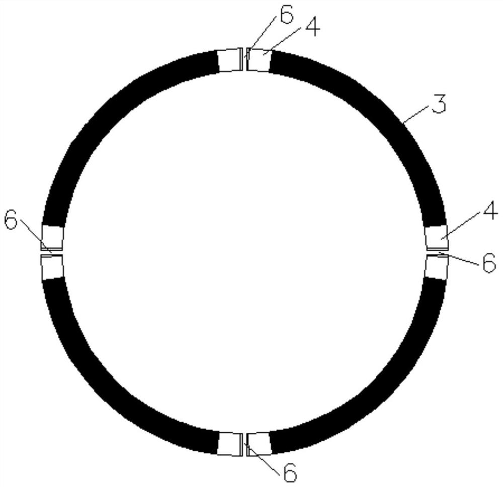 Welding method of thick-walled closed ring