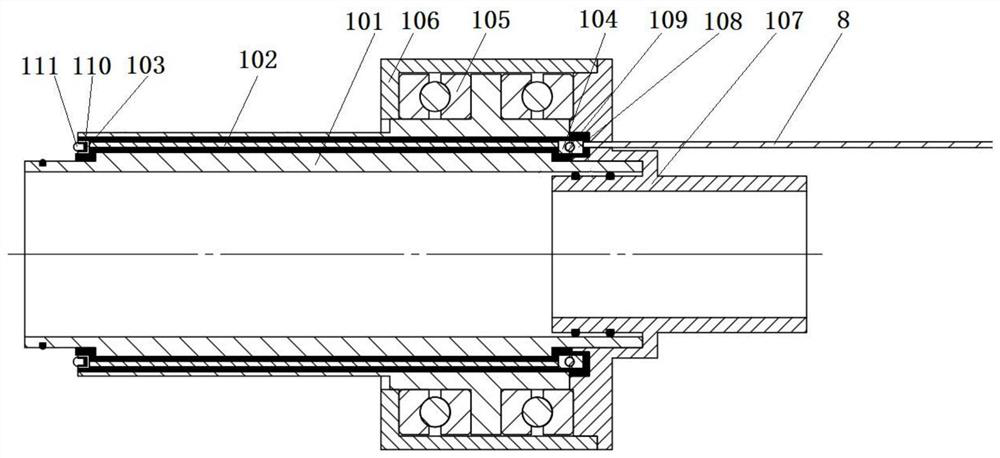 Underground coal mine wire-buried rotary guide drilling tool combination and industrial control method