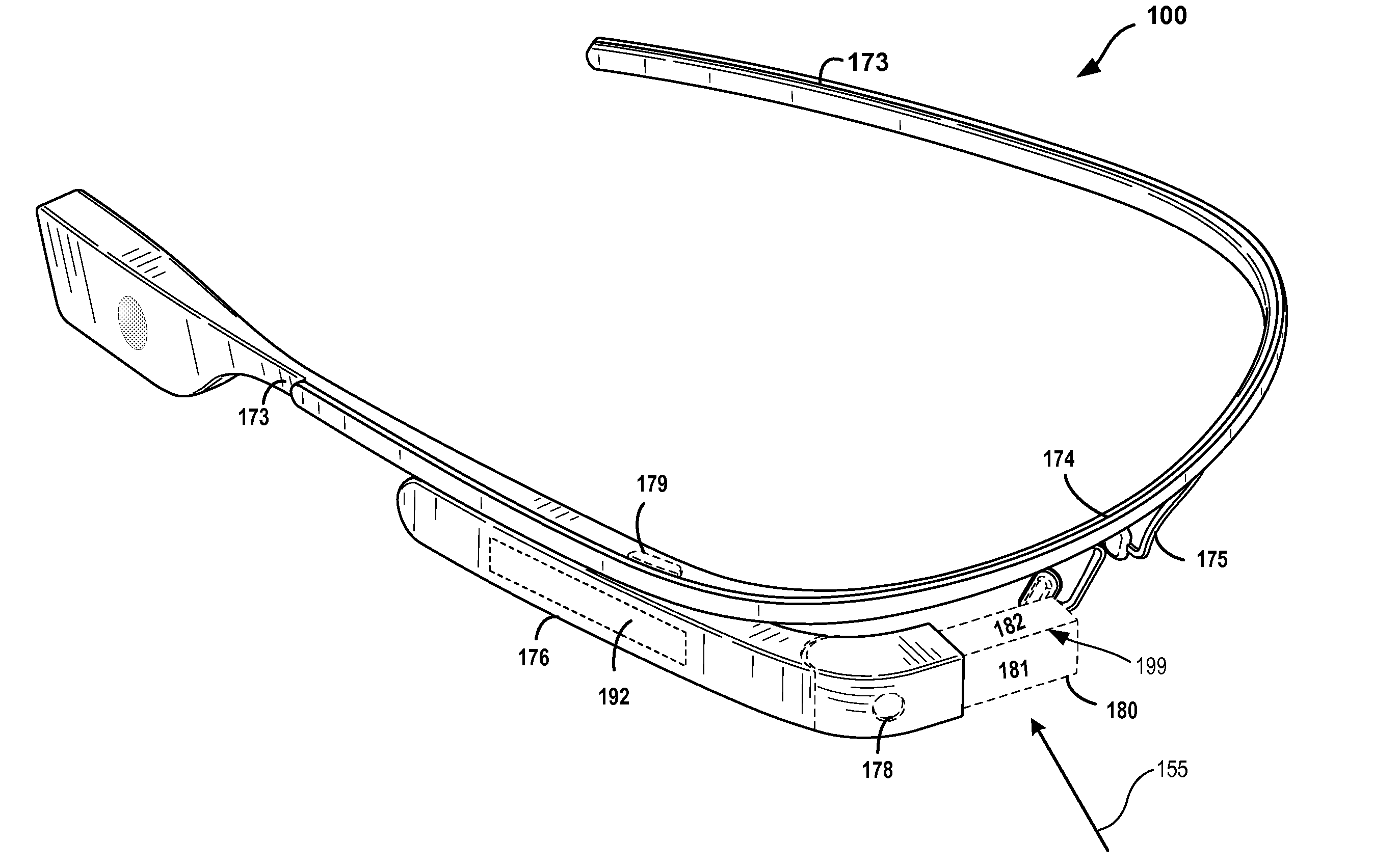 Edge configurations for reducing artifacts in eyepieces