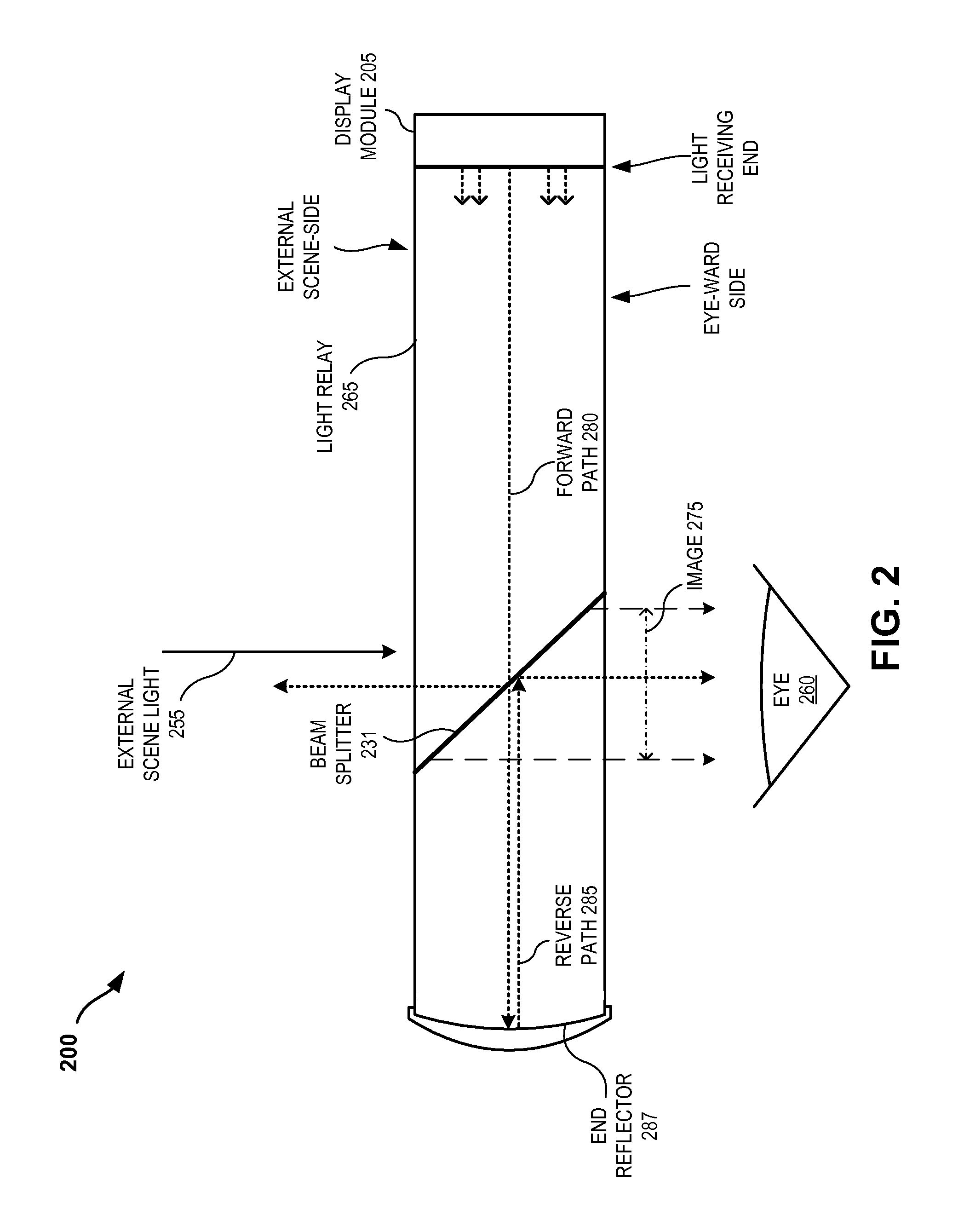 Edge configurations for reducing artifacts in eyepieces