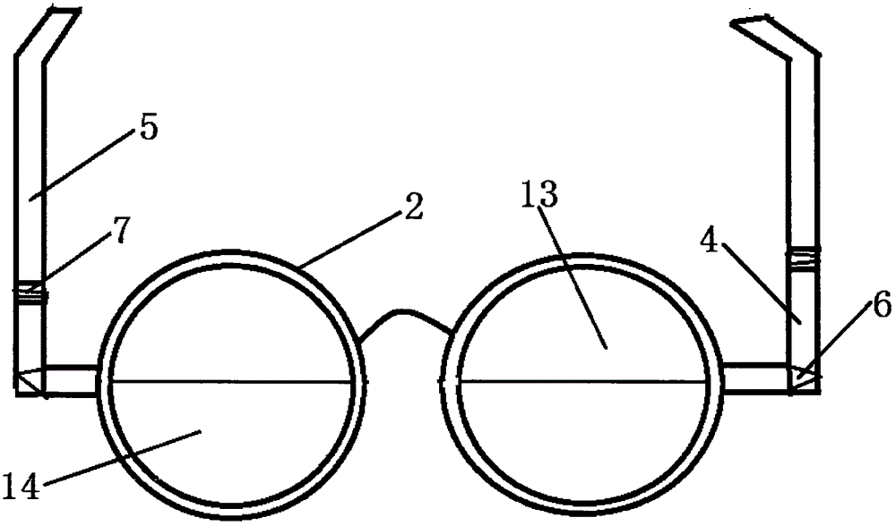 Correcting and training dual-purpose glasses