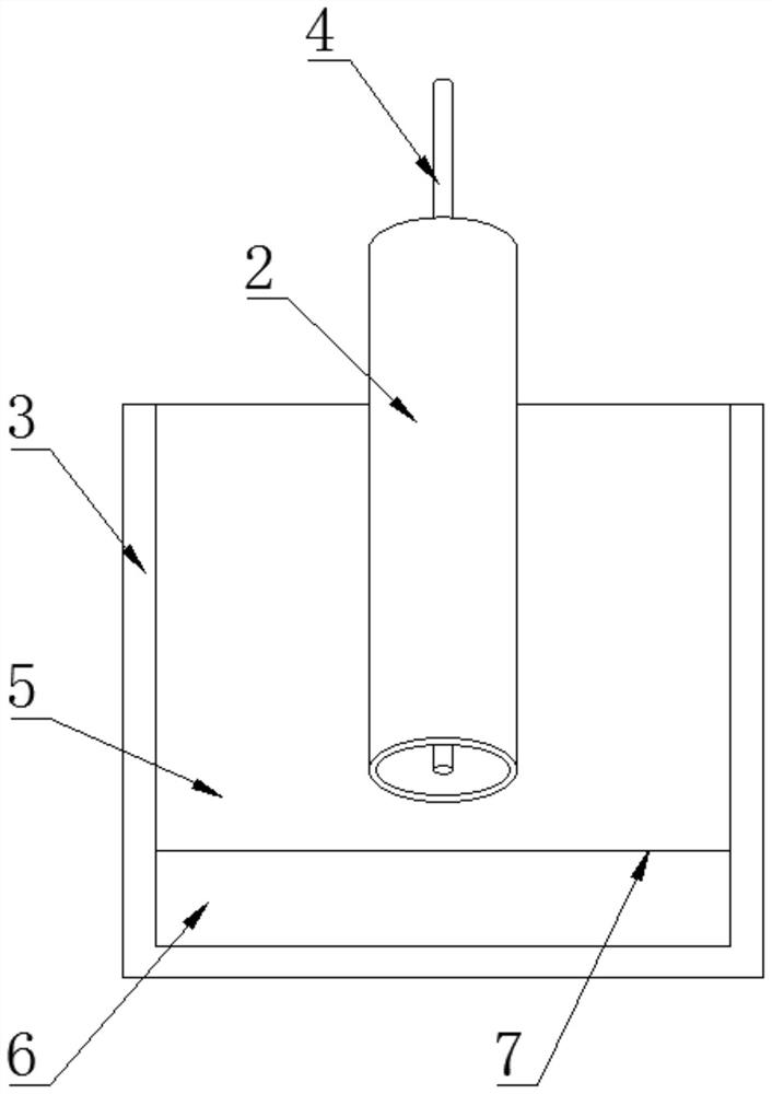 Method and device for growing cadmium zinc telluride single crystal