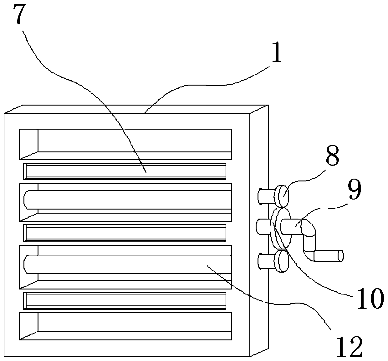 A winding device for fiber cotton processing