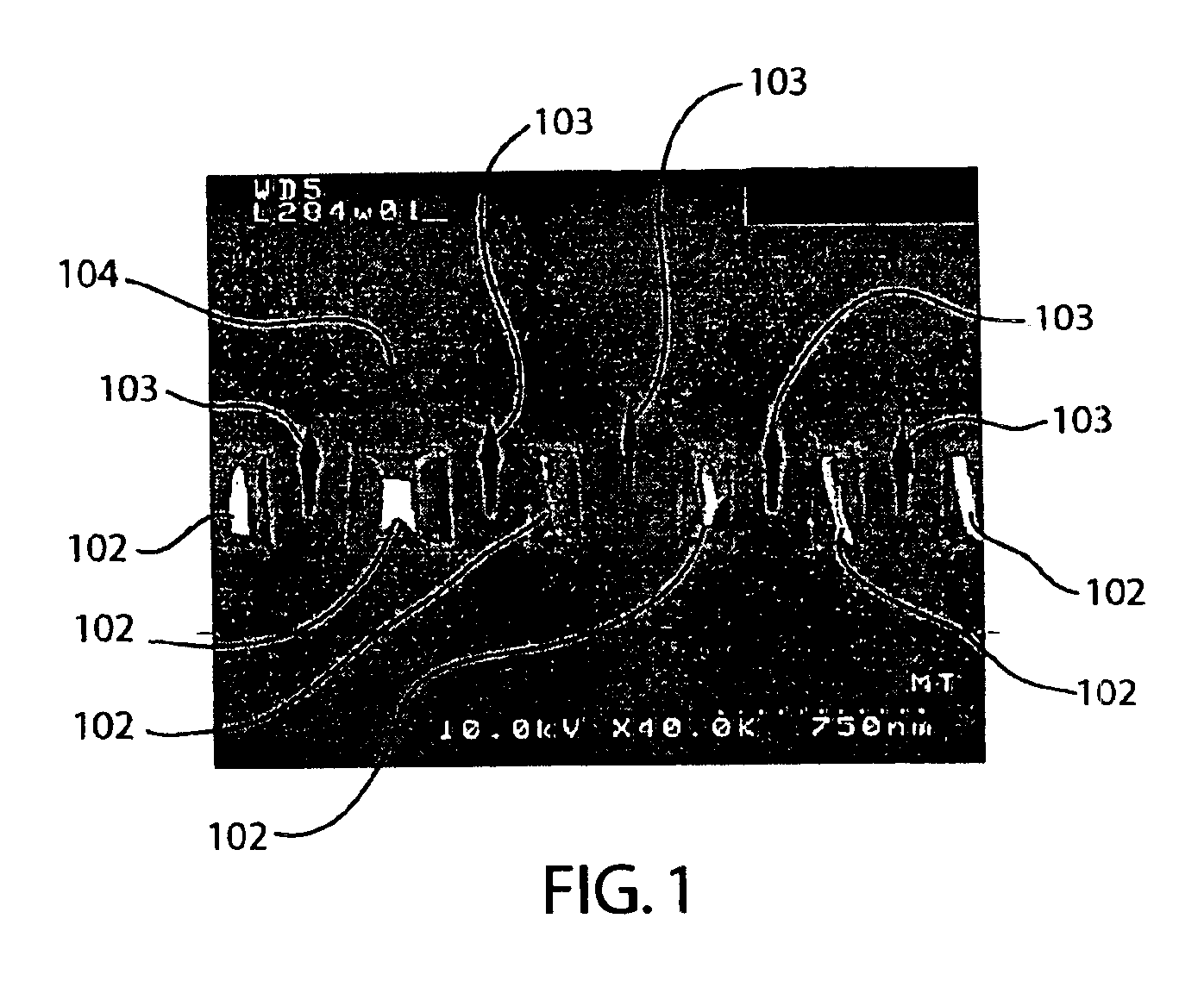 Low-k dielectric layer with air gaps