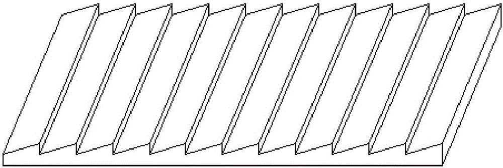 Sawtooth interface constraint damping track bed applied to vibration and noise reduction of subway