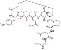 Purifying method for carbetocin