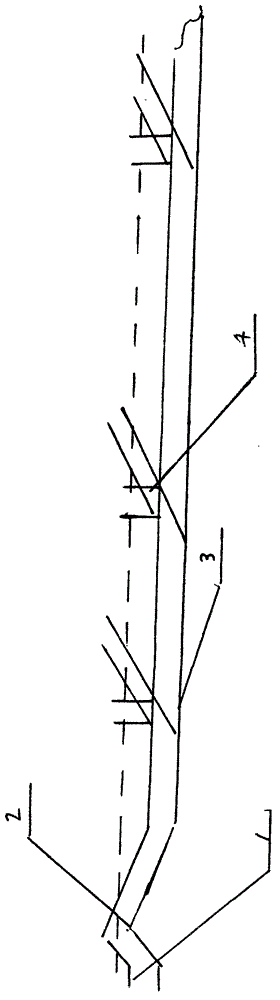 Method for building and constructing facilities of roadway tunnel and line