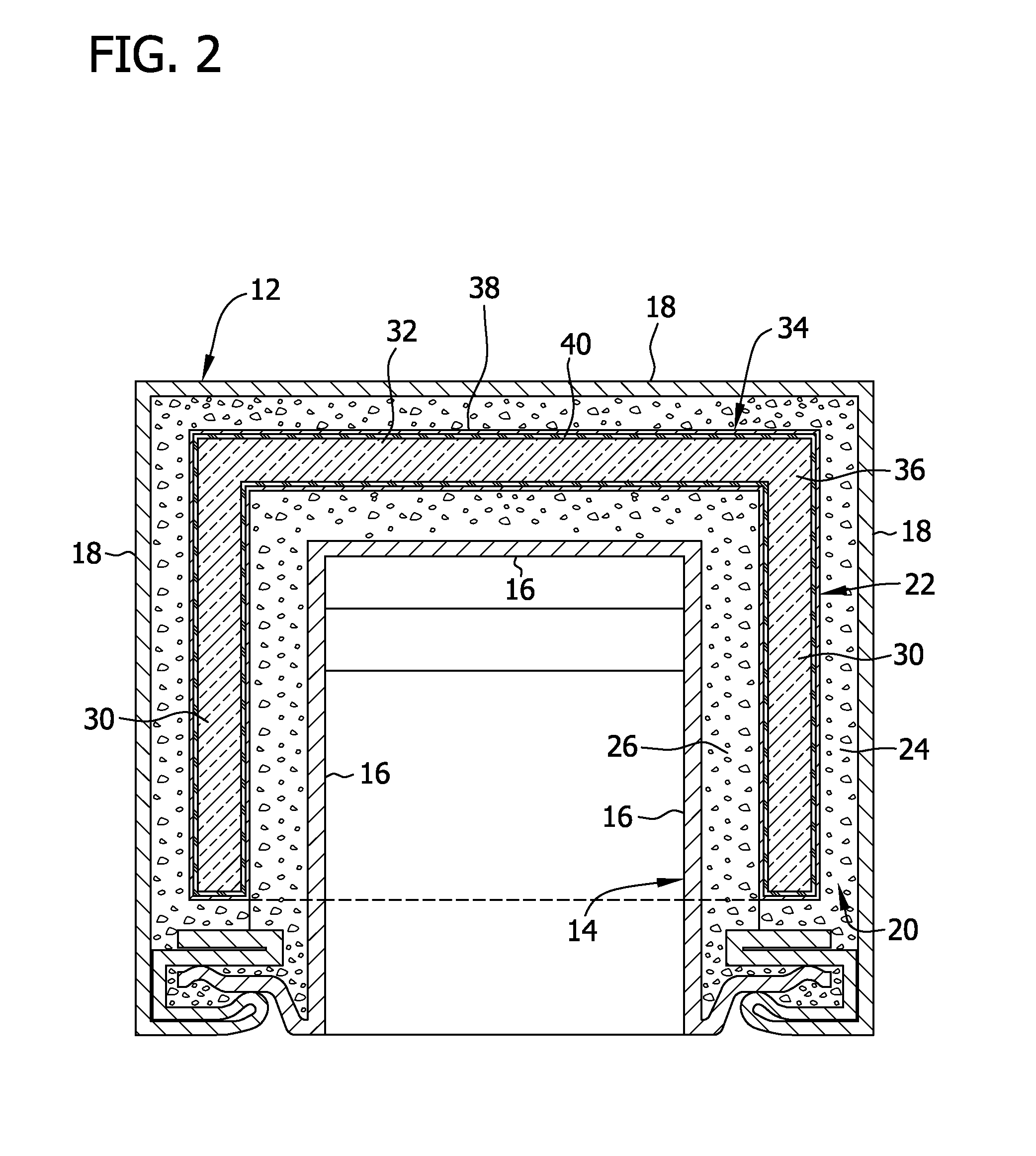 Method and apparatus for insulating a refrigeration appliance