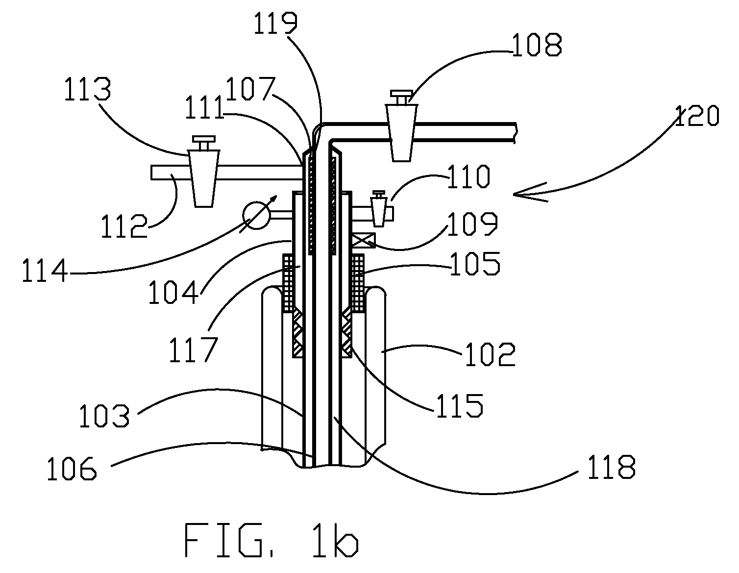 Siphon for Delivery of Liquid Cryogen from Dewar Flask