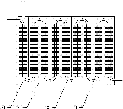 Water heater heat exchange system with water pressure and temperature detecting function