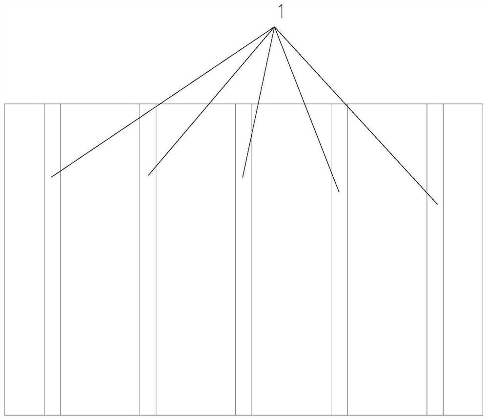 Heterojunction photovoltaic cell of grid line electrode without silver paste