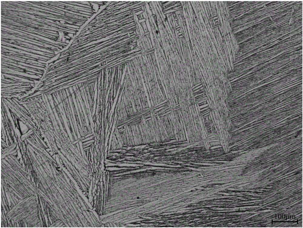 Heat strong titanium alloy ingot for aviation and manufacturing method for heat strong titanium alloy