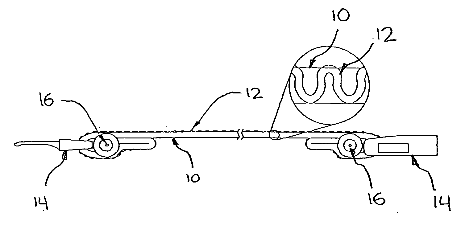 Reusable inductive transducer for measuring respiration