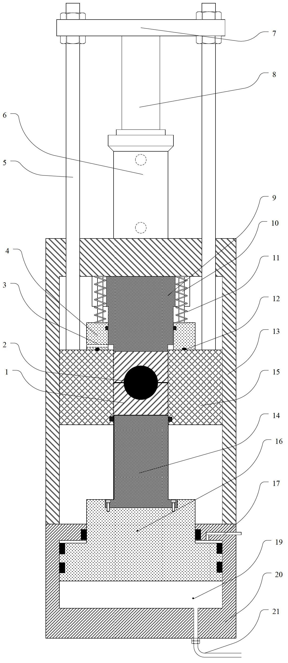 Quasi-isostatic pressing vacuum hydraulic machine