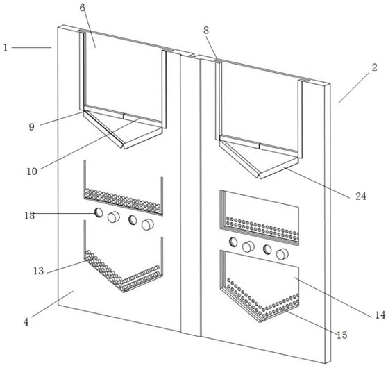 Ironing-free pocket cover template capable of meeting human body comfort requirement