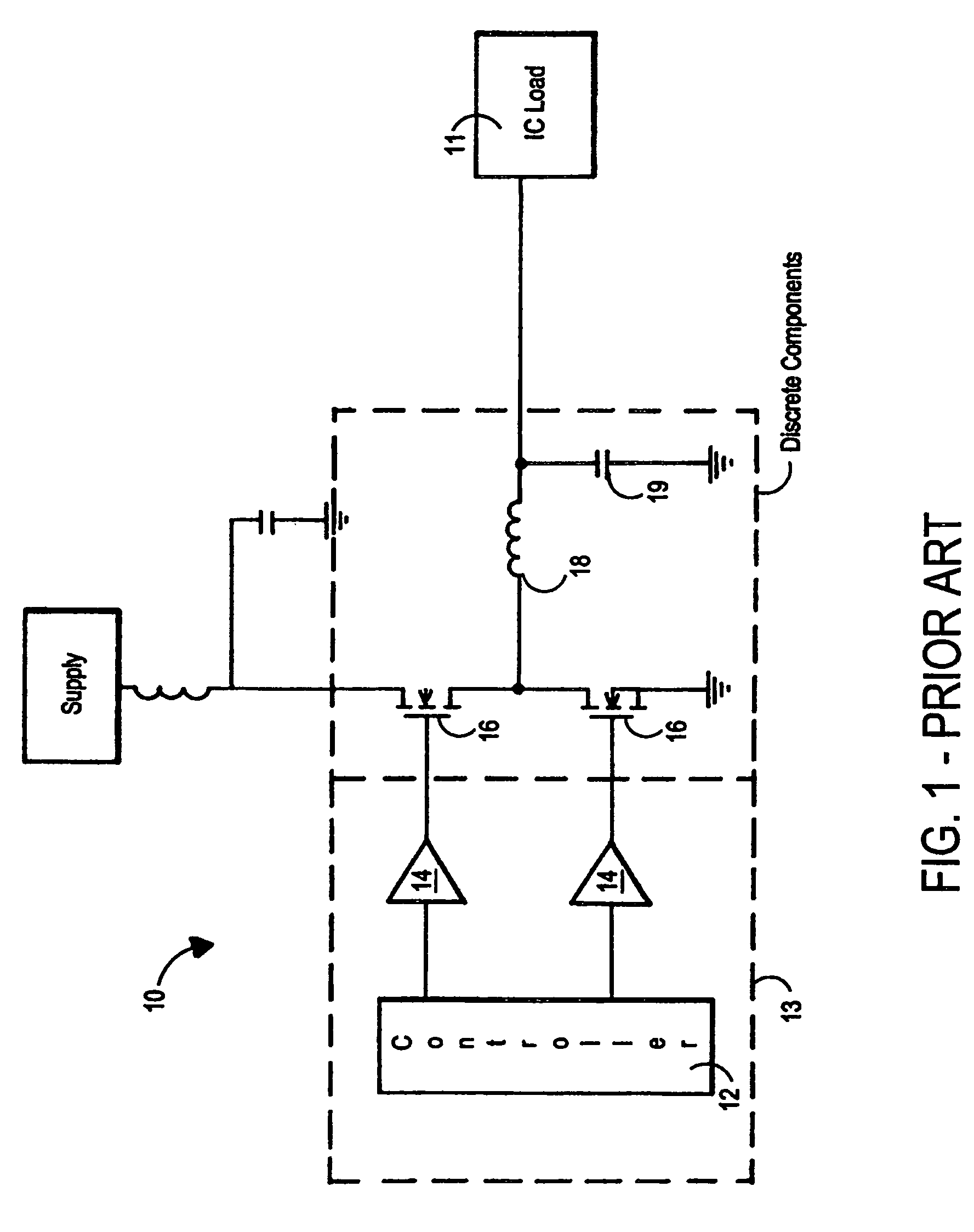 Switched-capacitor power supply system and method