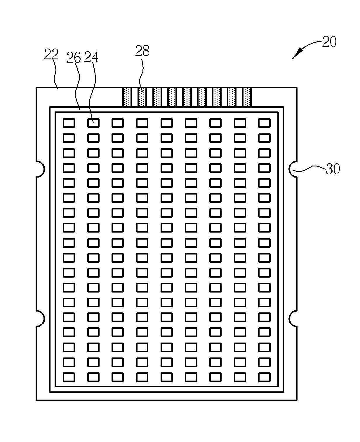 Sectional light emitting diode backlight unit