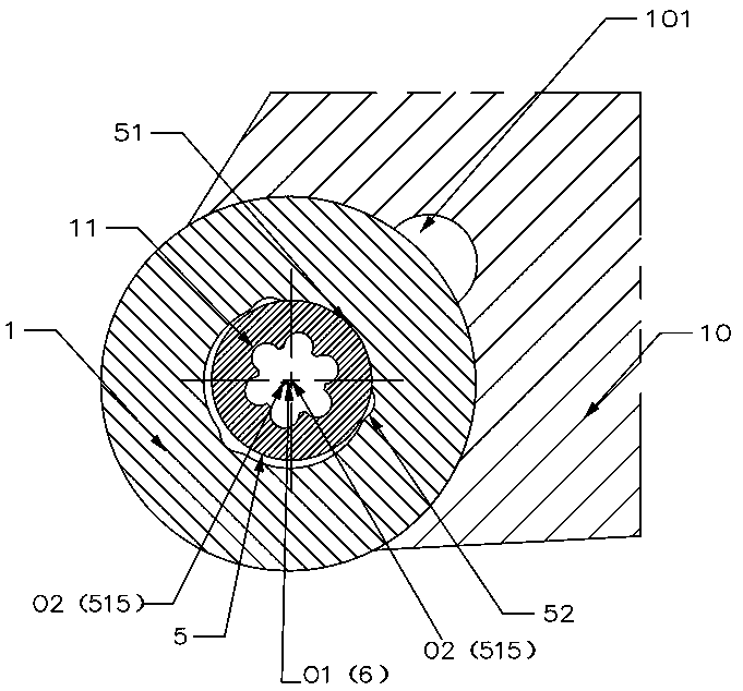 A circular cutting blade and cutting tool with accurate positioning structure