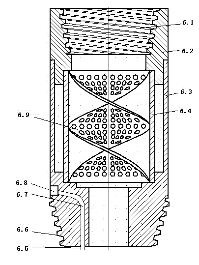 Liquid foaming agent injection method