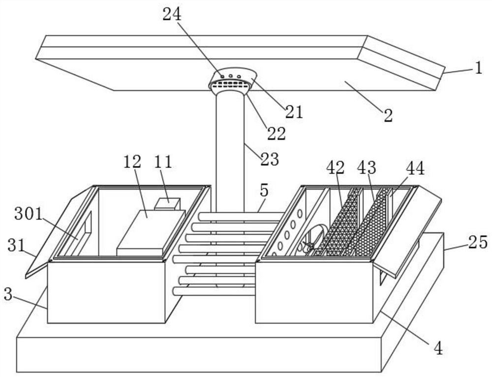 Power supply device of radio and television transmitting station