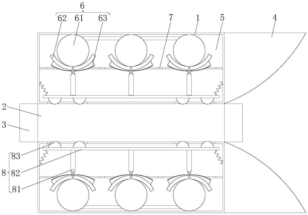 Positioning device for interior of automobile