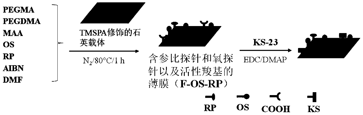 Potassium ion probe, preparation method and applications thereof