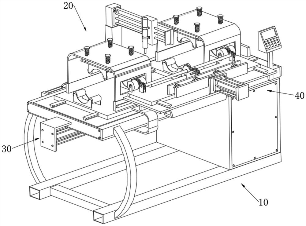 A vacuum bellows automatic welding equipment