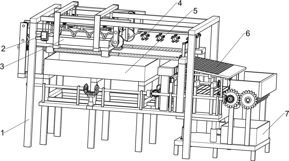 Okra seed taking device without damaging integrity of seeds