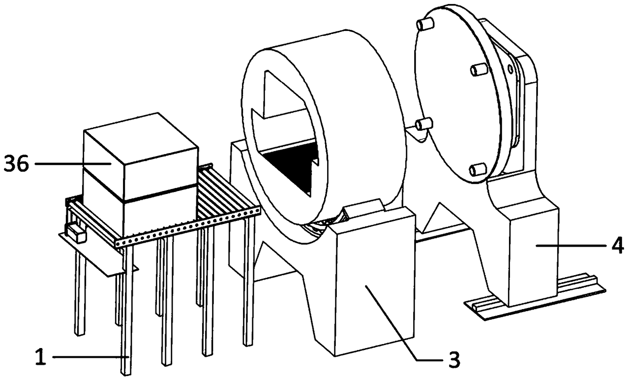 Rock shear test system