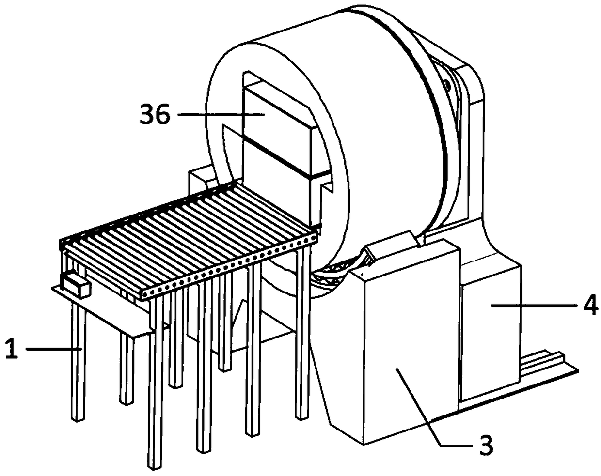 Rock shear test system