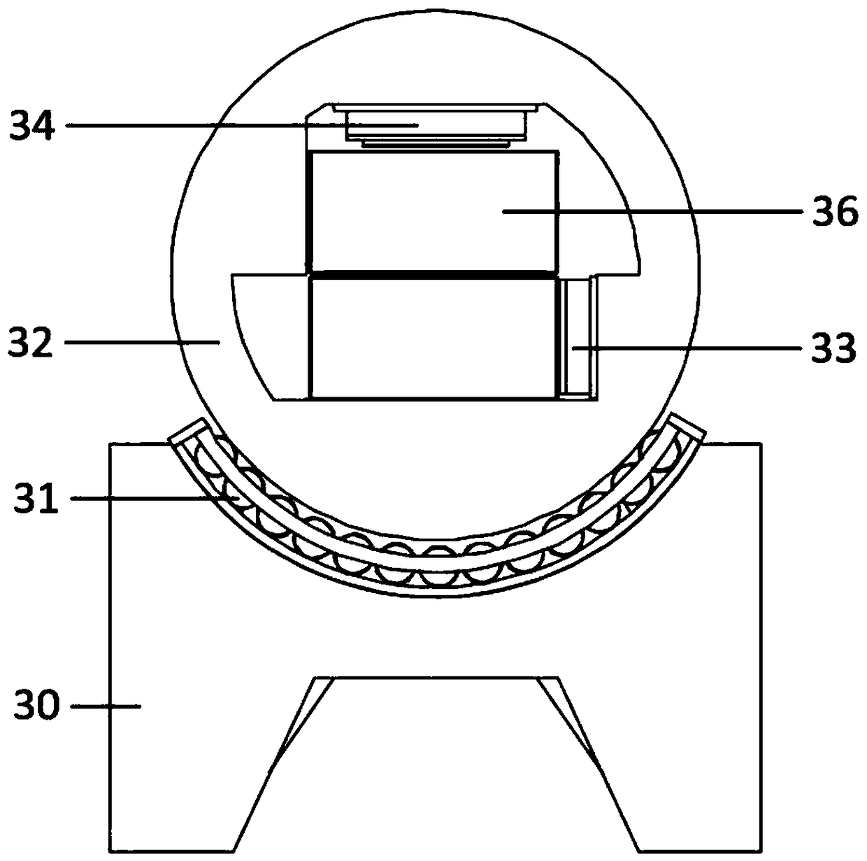 Rock shear test system