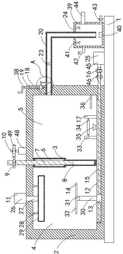 Furniture paint spraying and drying processing equipment