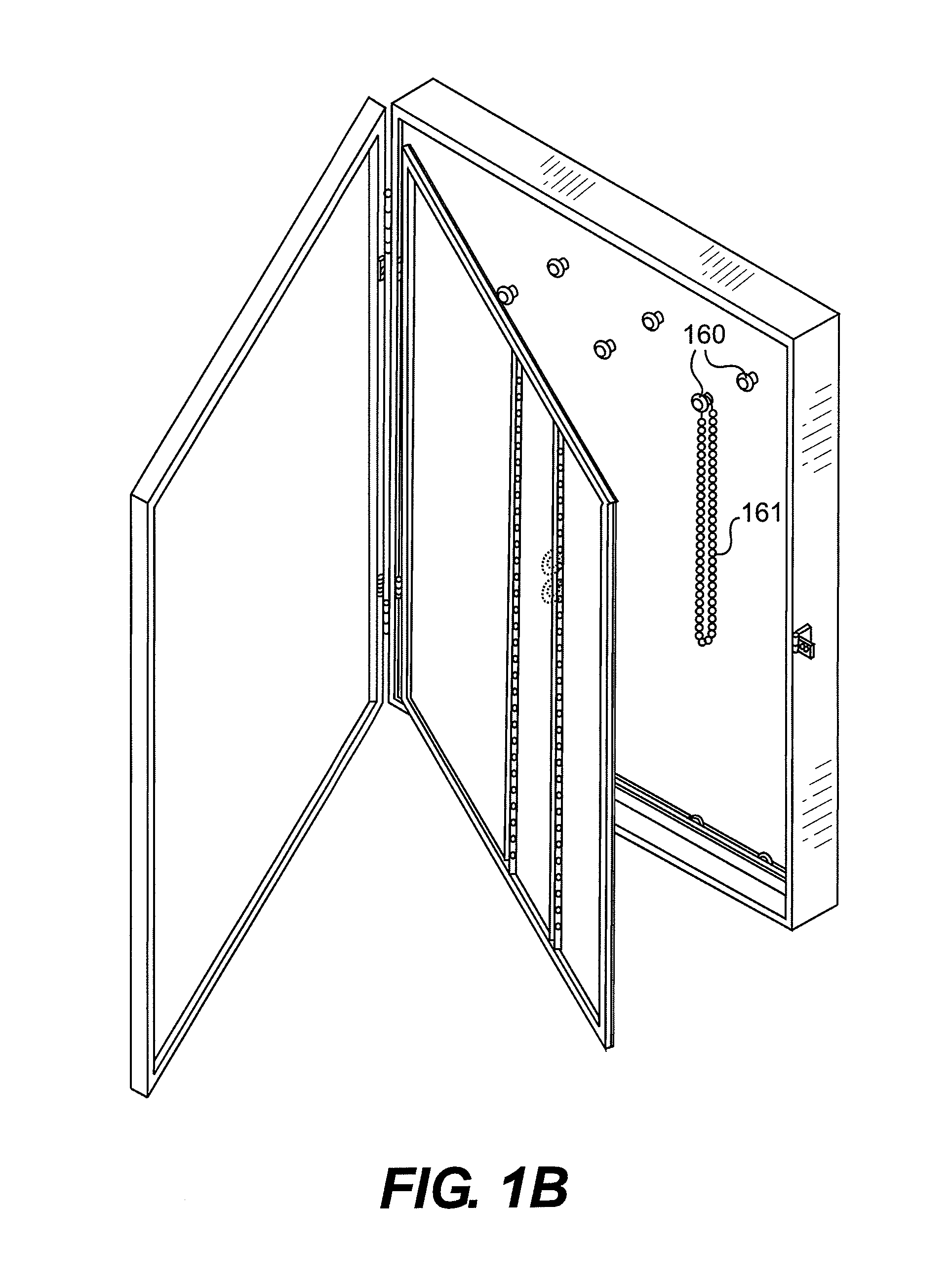 Easy access and multi-view jewelry box